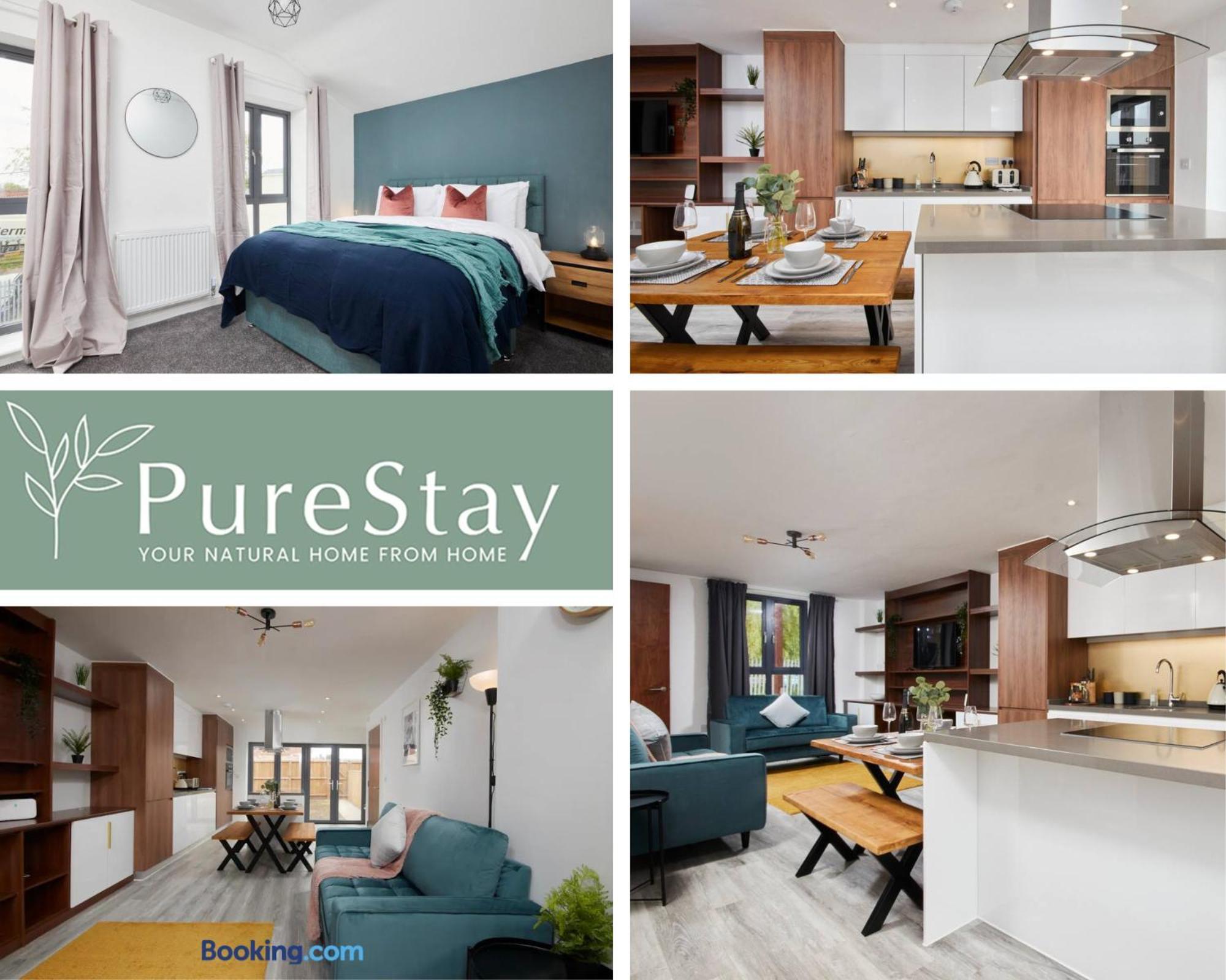 Stunning 5 Bed Manchester House With Parking By Purestay Short Lets & Serviced Accommodation المظهر الخارجي الصورة